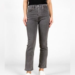 Levi Wedgie Straight Denim Jean Size 28